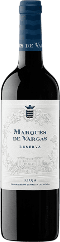 27,95 € Kostenloser Versand | Rotwein Marqués de Vargas Reserve D.O.Ca. Rioja La Rioja Spanien Tempranillo, Grenache, Mazuelo Flasche 75 cl