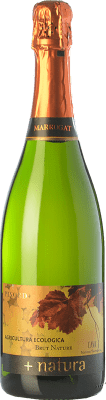 10,95 € Envio grátis | Espumante branco Marrugat Natura+ Brut Nature Reserva D.O. Cava Catalunha Espanha Macabeo, Xarel·lo, Parellada Garrafa 75 cl