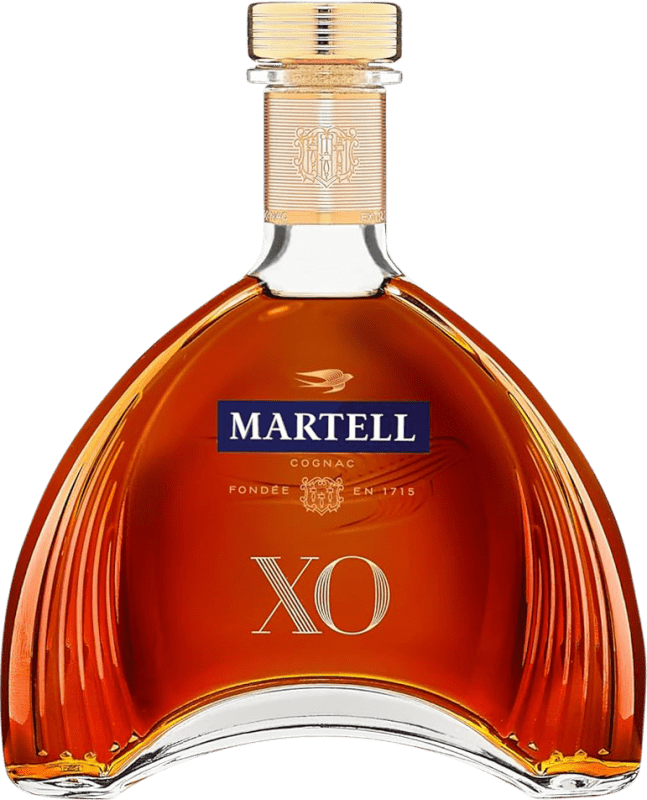215,95 € Envio grátis | Cognac Conhaque Martell X.O. Extra Old A.O.C. Cognac França Garrafa 70 cl