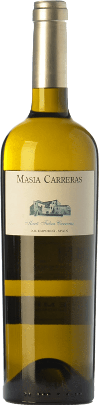 26,95 € 送料無料 | 白ワイン Martí Fabra Masia Carreras Blanc 高齢者 D.O. Empordà カタロニア スペイン Grenache White, Grenache Grey, Picapoll, Carignan White, Carignan Red ボトル 75 cl