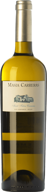 26,95 € Envoi gratuit | Vin Blanc Martí Fabra Masia Carreras Crianza D.O. Empordà Catalogne Espagne Garnacha — Grenache, Cariñena — Carignan, Picapoll Bouteille 75 cl