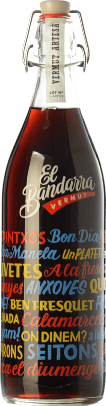 10,95 € 免费送货 | 苦艾酒 Martí Serdà Vermouth El Bandarra 加泰罗尼亚 西班牙 瓶子 1 L