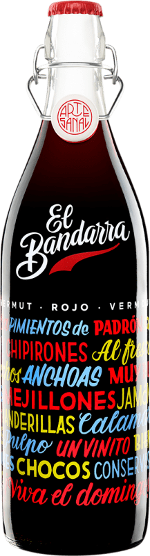 10,95 € Envío gratis | Vermut Martí Serdà El Bandarra Cataluña España 1 L
