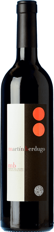 24,95 € Бесплатная доставка | Красное вино Martín Berdugo MB старения D.O. Ribera del Duero Кастилия-Леон Испания Tempranillo бутылка 75 cl