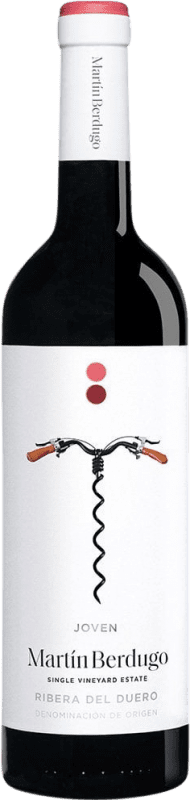 10,95 € 免费送货 | 红葡萄酒 Martín Berdugo 年轻的 D.O. Ribera del Duero 卡斯蒂利亚莱昂 西班牙 Tempranillo — 丹魄 75 cl