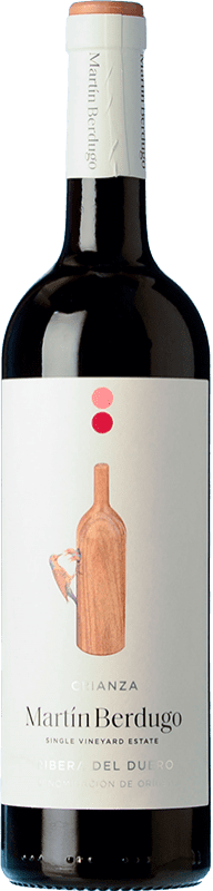 14,95 € Free Shipping | Red wine Martín Berdugo Crianza D.O. Ribera del Duero Castilla y León Spain Tempranillo Bottle 75 cl