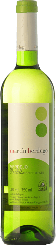 7,95 € Бесплатная доставка | Белое вино Martín Berdugo D.O. Rueda Кастилия-Леон Испания Verdejo бутылка 75 cl