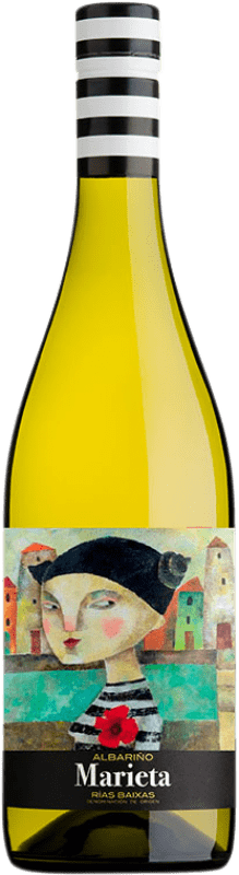 13,95 € Envío gratis | Vino blanco Martín Códax Marieta D.O. Rías Baixas Galicia España Albariño Botella 75 cl