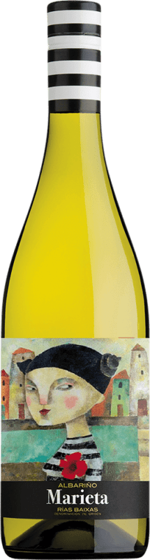 14,95 € Бесплатная доставка | Белое вино Martín Códax Marieta D.O. Rías Baixas Галисия Испания Albariño бутылка 75 cl