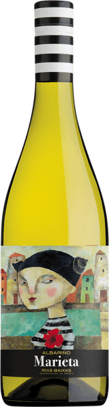 14,95 € Бесплатная доставка | Белое вино Martín Códax Marieta D.O. Rías Baixas Галисия Испания Albariño — Альбариньо 75 cl