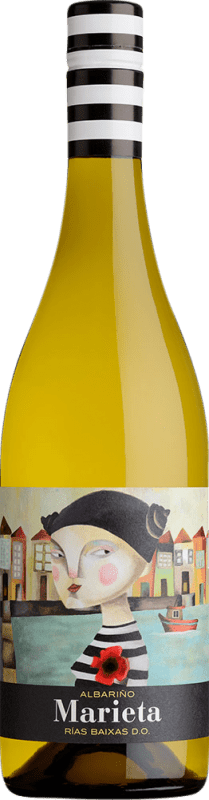 12,95 € 免费送货 | 白葡萄酒 Martín Códax Marieta D.O. Rías Baixas 加利西亚 西班牙 Albariño — 阿尔巴利诺 75 cl
