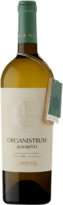 27,95 € Envio grátis | Vinho branco Martín Códax Organistrum Crianza D.O. Rías Baixas Galiza Espanha Albariño Garrafa 75 cl