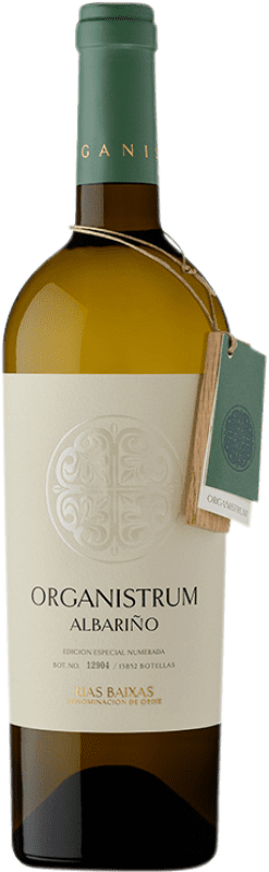 26,95 € Spedizione Gratuita | Vino Bianco Martín Códax Organistrum Crianza — Invecchiato in Botte D.O. Rías Baixas Galizia Spagna Albariño Bottiglia 75 cl