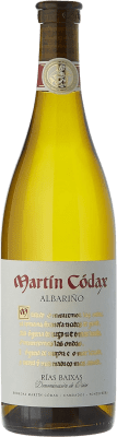 17,95 € Envío gratis | Vino blanco Martín Códax D.O. Rías Baixas Galicia España Albariño Botella 75 cl