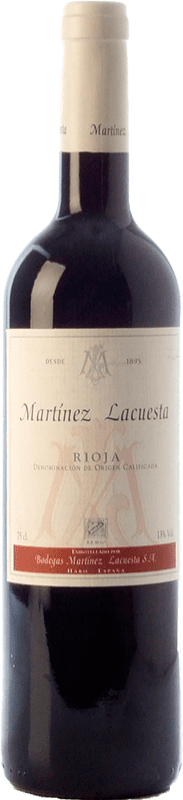 14,95 € Envoi gratuit | Vin rouge Martínez Lacuesta Selección Añada Crianza D.O.Ca. Rioja La Rioja Espagne Tempranillo, Grenache Bouteille 75 cl