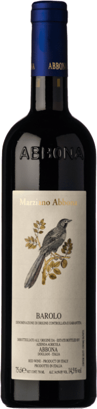 35,95 € Envio grátis | Vinho tinto Abbona D.O.C.G. Barolo Piemonte Itália Nebbiolo Garrafa 75 cl