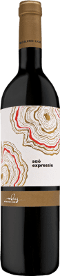 19,95 € 免费送货 | 红葡萄酒 Blanch i Jové Saó Expressiu Crianza — 陈酿 D.O. Costers del Segre 加泰罗尼亚 西班牙 Tempranillo — 丹魄, Garnacha — 歌海娜, Cabernet Sauvignon — 赤霞珠 瓶装 75 cl