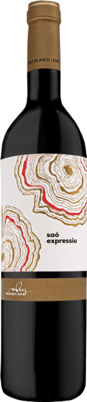 19,95 € Envío gratis | Vino Tinto Blanch i Jové Saó Expressiu Crianza D.O. Costers del Segre Cataluña España Tempranillo, Garnacha, Cabernet Sauvignon 75 cl