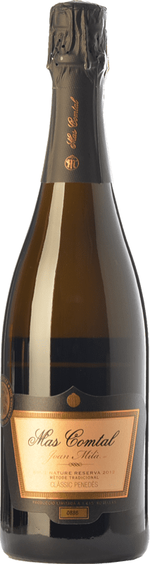 19,95 € 送料無料 | 白スパークリングワイン Mas Comtal Cuvée Prestige Joan Milà グランド・リザーブ D.O. Penedès カタロニア スペイン Xarel·lo, Chardonnay ボトル 75 cl