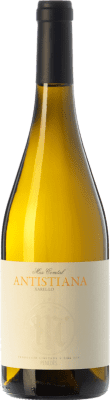 12,95 € Kostenloser Versand | Weißwein Mas Comtal Antistiana D.O. Penedès Katalonien Spanien Xarel·lo Ökologisch Flasche 75 cl