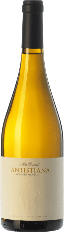 14,95 € Envoi gratuit | Vin blanc Mas Comtal Antistiana Incrocio Manzoni D.O. Penedès Catalogne Espagne Incroccio Manzoni Biologique Bouteille 75 cl