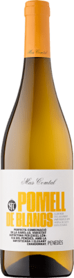 12,95 € 免费送货 | 白酒 Mas Comtal Pomell de Blancs D.O. Penedès 加泰罗尼亚 西班牙 Xarel·lo, Chardonnay 瓶子 75 cl