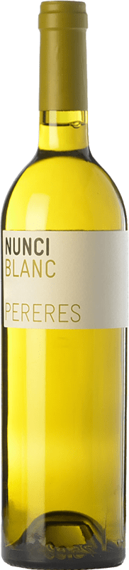 29,95 € Envío gratis | Vino Blanco Mas de les Pereres Nunci Crianza D.O.Ca. Priorat Cataluña España Garnacha, Macabeo 75 cl