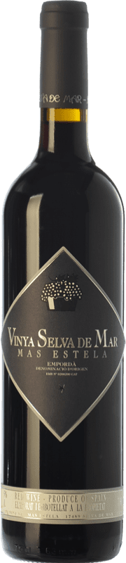 27,95 € Free Shipping | Red wine Mas Estela Vinya Selva de Mar Aged D.O. Empordà Catalonia Spain Syrah, Grenache, Carignan Bottle 75 cl