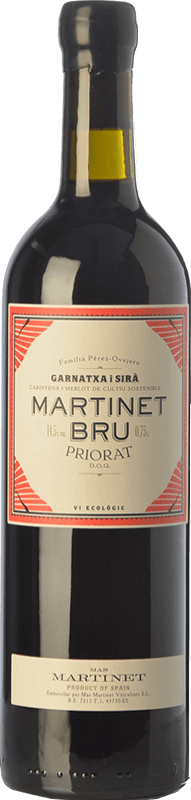 26,95 € Envoi gratuit | Vin Rouge Mas Martinet Bru Crianza D.O.Ca. Priorat Catalogne Espagne Syrah, Garnacha — Grenache Eco — Biologique Bouteille Jéroboam-Double Magnum 3 L