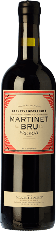 69,95 € Envoi gratuit | Vin Rouge Mas Martinet Bru Crianza D.O.Ca. Priorat Catalogne Espagne Syrah, Garnacha — Grenache Eco — Biologique Bouteille Magnum 1,5 L