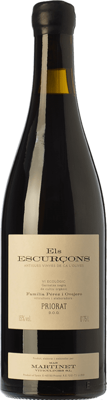 92,95 € Free Shipping | Red wine Mas Martinet Els Escurçons Crianza D.O.Ca. Priorat Catalonia Spain Syrah, Grenache Bottle 75 cl
