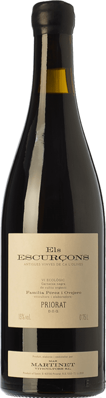 128,95 € Бесплатная доставка | Красное вино Mas Martinet Els Escurçons Crianza — Крианса D.O.Ca. Priorat Каталония Испания Syrah — Сира, Garnacha — Гренаш Eco — Эко Био Органический 75 cl