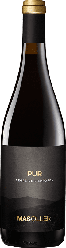 11,95 € Free Shipping | Red wine Mas Oller Pur Joven D.O. Empordà Catalonia Spain Syrah, Grenache, Cabernet Sauvignon Bottle 75 cl