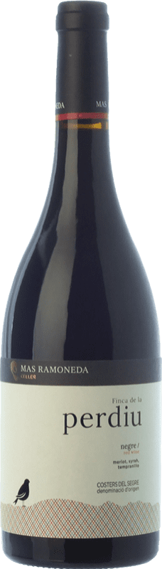 14,95 € Бесплатная доставка | Красное вино Mas Ramoneda Perdiu Молодой D.O. Costers del Segre Каталония Испания Tempranillo, Merlot, Syrah бутылка 75 cl
