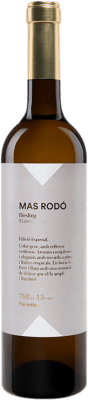 14,95 € Spedizione Gratuita | Vino bianco Mas Rodó Riesling Crianza D.O. Penedès Catalogna Spagna Parellada, Riesling Bottiglia 75 cl