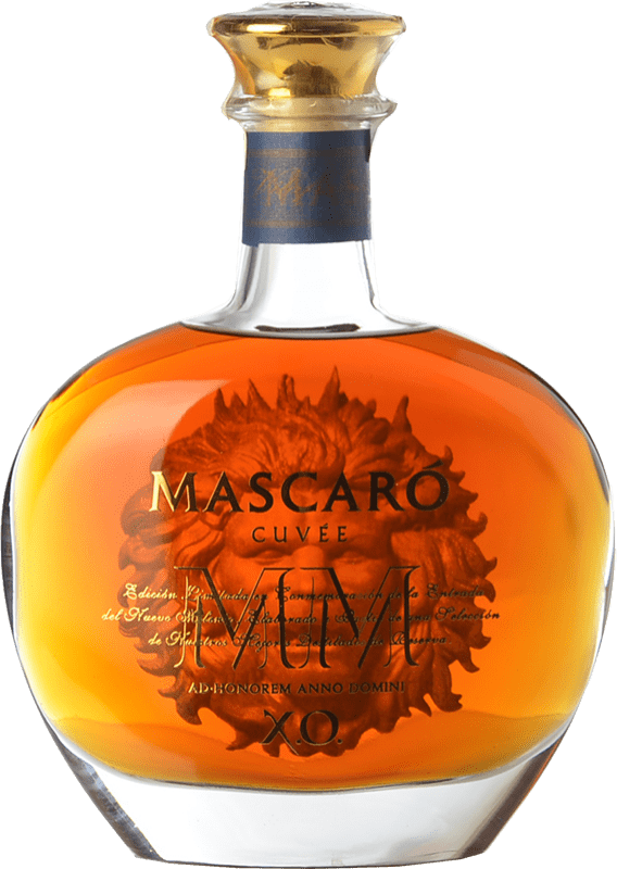 333,95 € Envío gratis | Brandy Mascaró Millenium Cuvée D.O. Penedès Cataluña España Botella 70 cl