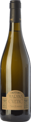 29,95 € Spedizione Gratuita | Vino bianco Masciarelli Marina Cvetic I.G.T. Colline Teatine Abruzzo Italia Chardonnay Bottiglia 75 cl