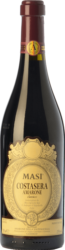 58,95 € Envío gratis | Vino tinto Masi Costasera Classico D.O.C.G. Amarone della Valpolicella Veneto Italia Corvina, Rondinella, Molinara Botella 75 cl
