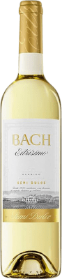 6,95 € Envío gratis | Vino blanco Bach Extrísimo Semi-Seco Semi-Dulce Joven D.O. Catalunya Cataluña España Macabeo, Xarel·lo Botella 75 cl