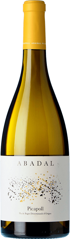 15,95 € Free Shipping | White wine Masies d'Avinyó Abadal D.O. Pla de Bages Catalonia Spain Picapoll Bottle 75 cl