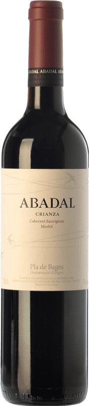 11,95 € Free Shipping | Red wine Masies d'Avinyó Abadal Aged D.O. Pla de Bages Catalonia Spain Merlot, Cabernet Sauvignon Bottle 75 cl