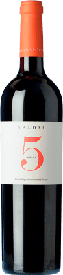 18,95 € Envío gratis | Vino tinto Masies d'Avinyó Abadal 5 Crianza D.O. Pla de Bages Cataluña España Merlot Botella 75 cl