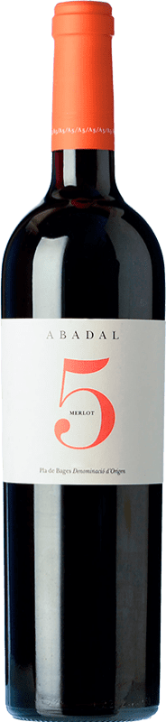 23,95 € Free Shipping | Red Wine Masies d'Avinyó Abadal 5 Crianza — Aged D.O. Pla de Bages Catalonia Spain Merlot 75 cl