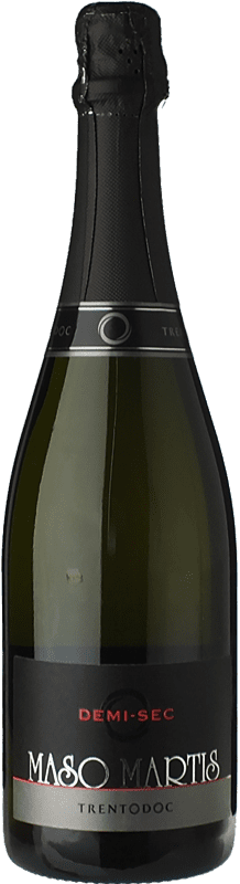 25,95 € Envoi gratuit | Vin Mousseux Blanc Maso Martis Semiseco — Demi-Sec D.O.C. Trento Trentin Italie Pinot Noir, Chardonnay Eco — Biologique Bouteille 75 cl