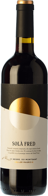 7,95 € Free Shipping | Red wine Masroig Solà Fred Negre Young D.O. Montsant Catalonia Spain Samsó Bottle 75 cl