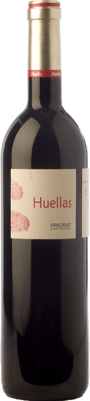 34,95 € Бесплатная доставка | Красное вино Massard Brunet Huellas Crianza — Крианса D.O.Ca. Priorat Каталония Испания Syrah — Сира, Garnacha — Гренаш, Cabernet Sauvignon — Каберне Совиньон, Cariñena — Кариньян 75 cl
