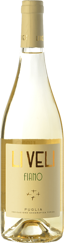 12,95 € Бесплатная доставка | Белое вино Li Veli I.G.T. Puglia Апулия Италия Fiano бутылка 75 cl