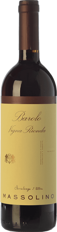 162,95 € Envio grátis | Vinho Tinto Massolino Vigna Rionda Reserva D.O.C.G. Barolo Piemonte Itália Nebbiolo 75 cl