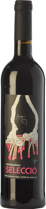 12,95 € Бесплатная доставка | Красное вино Matallonga Отбор Crianza — Крианса D.O. Costers del Segre Каталония Испания Tempranillo — Темпранильо, Syrah — Сира Бутылка 75 cl