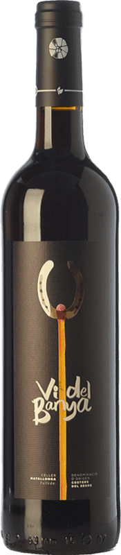 7,95 € Free Shipping | Red wine Matallonga Vi del Banya Young D.O. Costers del Segre Catalonia Spain Tempranillo, Merlot Bottle 75 cl